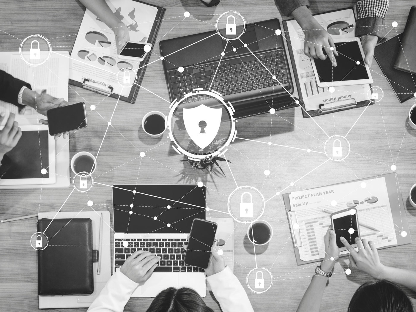 RedEye Security analysts mapping an enterprise attack surface
